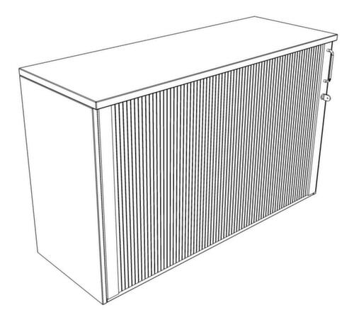 Nowy Styl Tambour door cupboard E10