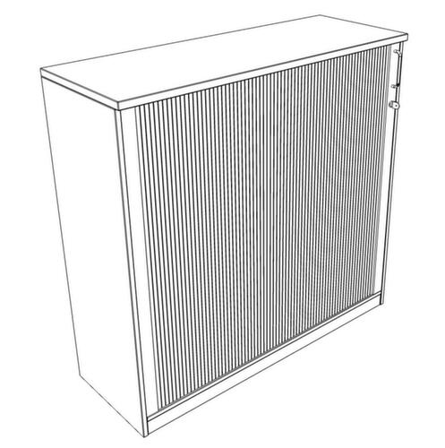Nowy Styl Tambour door cupboard E10