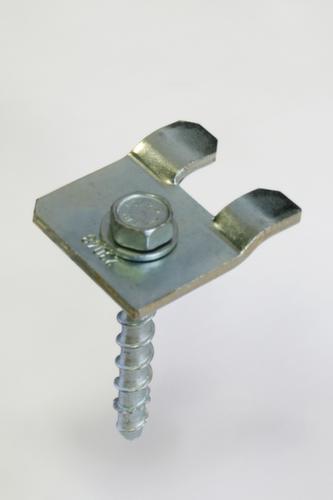 META Base anchoring for cantilever racking
