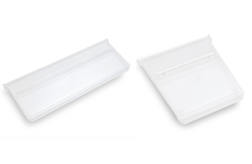 Cross divider for polypropylene shelf box