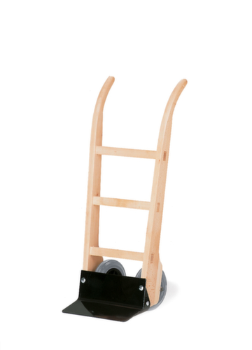 Rollcart Wooden hand truck, load capacity 200 kg, TPE tires