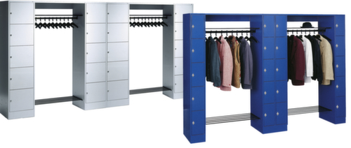 C+P Locker wardrobe Classic with up to 20 compartments