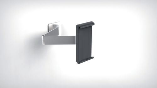 Durable Tablet wall mount, height x width x depth 225 x 95 x 170 mm