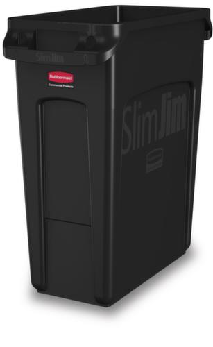Rubbermaid Recyclables collector Slim Jim® with ventilation ducts