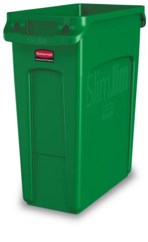 Rubbermaid Recyclables collector Slim Jim® with ventilation ducts