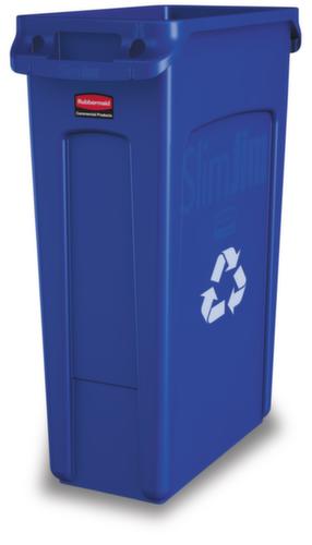 Rubbermaid Recyclables collector Slim Jim® with ventilation ducts