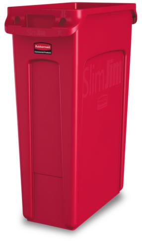 Rubbermaid Recyclables collector Slim Jim® with ventilation ducts