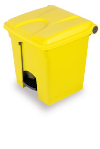 Pedal garbage can