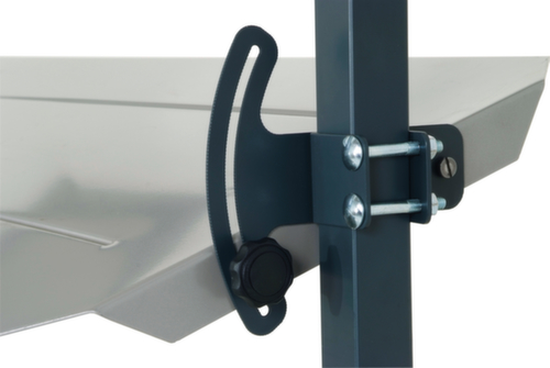 Rocholz Inclined shelf for packing table, width x depth 1630 x 450 mm