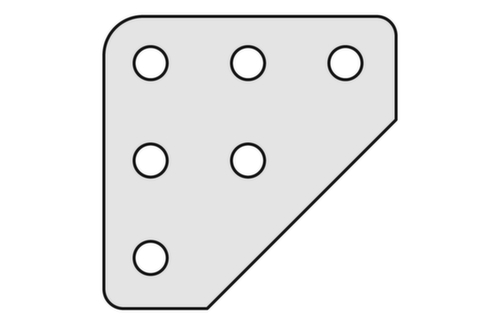 hofe Gusset plate for System shelf