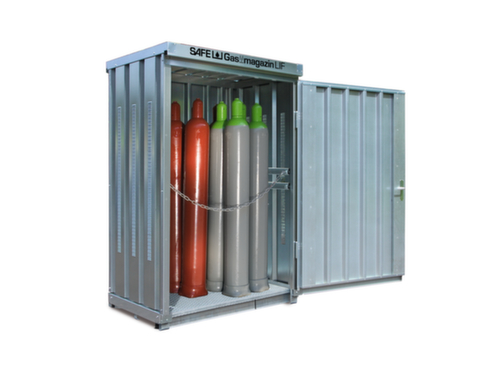 Gas cylinder storage