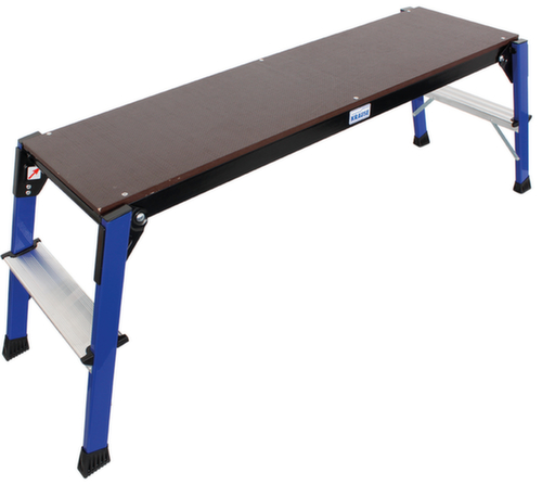 Krause Folding work platform Monto® StepTop®, platform height 470 mm