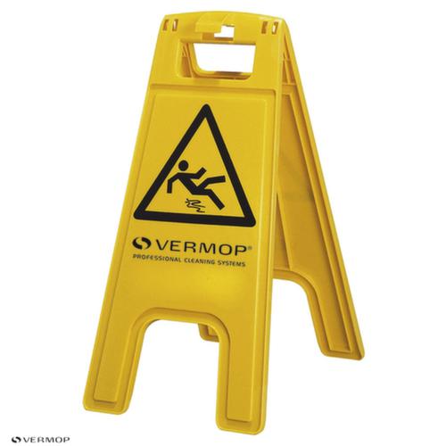Slip hazard Vermop warning sign, Floor stand