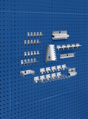 bott Perforated panel with 42-piece hook assortment