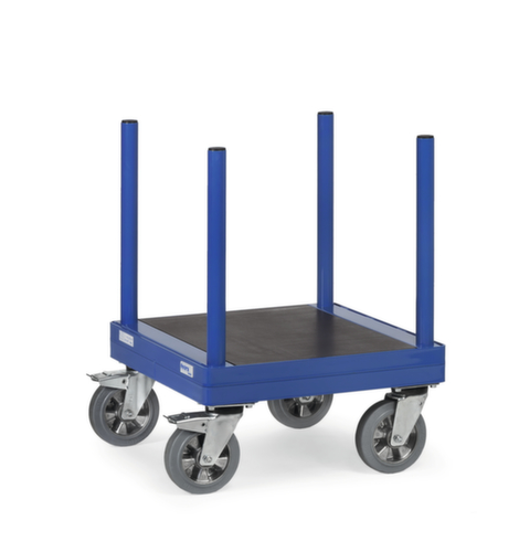 fetra Long goods roller, load capacity 1500 kg, Elastic tires