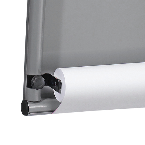 Franken Mobile flipchart Pro Mobil with paper holder, height 1630 - 1950 mm