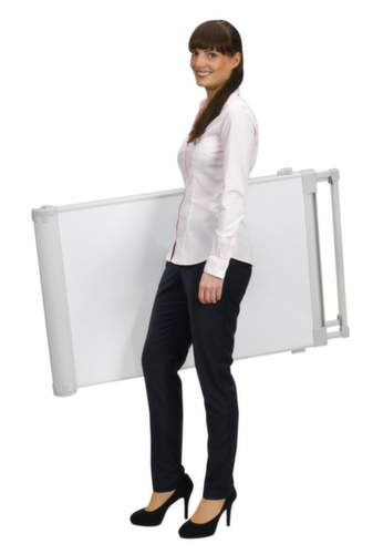 Franken Flipchart PRO Deluxe Standard with 2 paper holders, height 1100 - 1880 mm