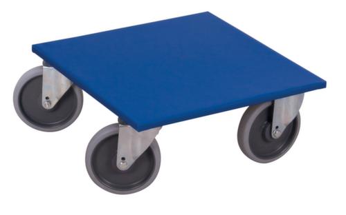Möbelhund® 125/G with non-slip loading surface, load capacity 750 kg, TPE tires