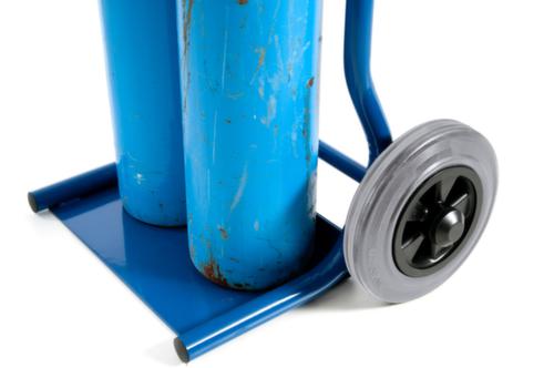 Rollcart Bottle trolley, for 2x10 l bottle, TPE tires