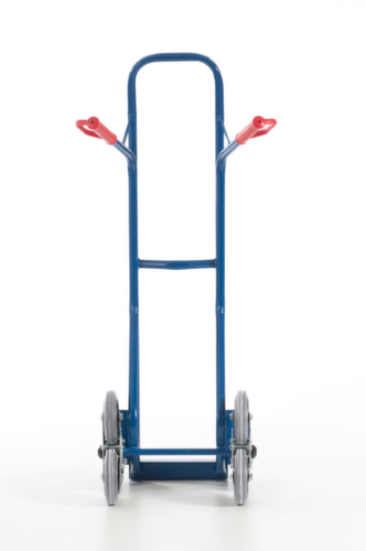 Rollcart 3-star stair truck, load capacity 150 kg, bucket width 300 mm, TPE tires