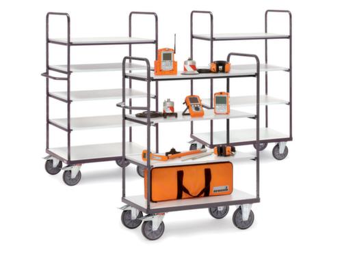 fetra ESD shelf trolley with load capacity up to 600 kg