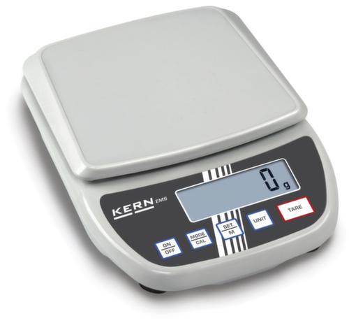 KERN Compact bench scale with weighing range up to 12 kg