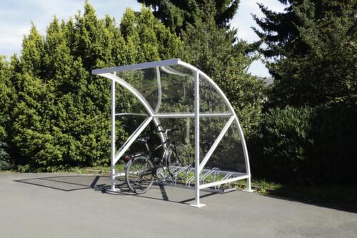 WSM Round arch bicycle shelter