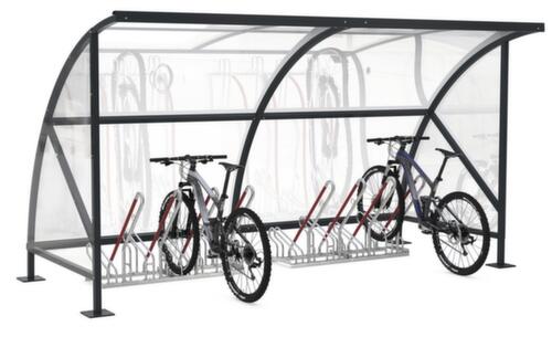 WSM Round arch bicycle shelter