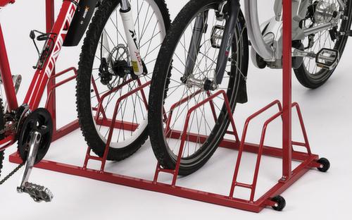 Bicycle stand EW 7004 with advertising space