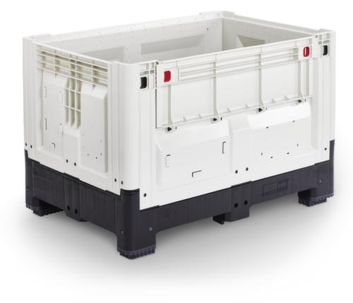 Pallet box High Cube with removal flap
