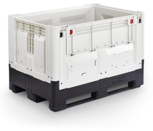Pallet box High Cube with removal flap