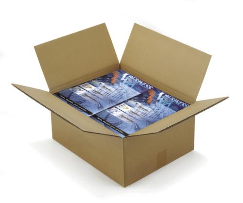 Corrugated folding carton 2-wall