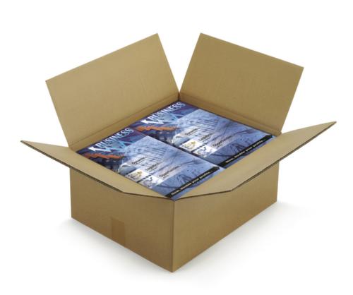 Corrugated folding carton 2-wall