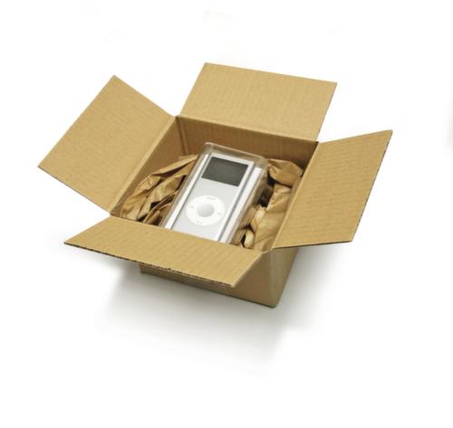 Corrugated cardboard folding box 1-wall