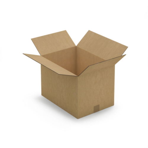 Corrugated folding carton 2-wall