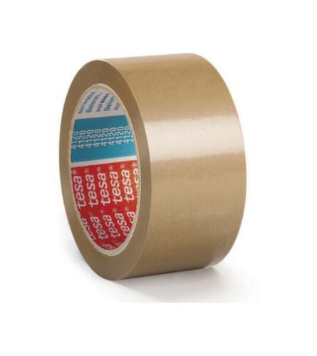 tesa PVC packing tape 4120 for medium-weight packages, length x width 66 m x 50 mm