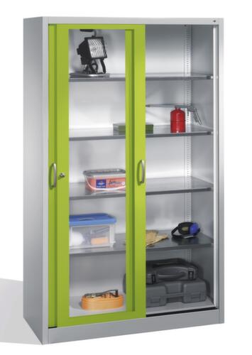 C+P Tool and material cabinet ERGO with window doors