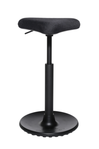 Topstar Sitting/standing aid Sitness H1 with triangle seat, seat height 570 - 770 mm, seat black