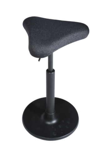 Topstar Sitting/standing aid Sitness H1 with triangle seat, seat height 570 - 770 mm, seat black