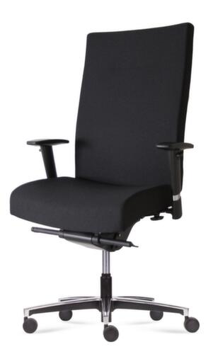 Office swivel chair Manage XL with adjustable lumbar support, black