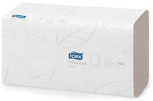 Tork 2-ply paper towels made from recycled tissue