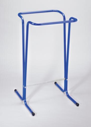 Bin liner stand for 110 liter bags, blue