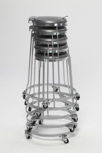 Stackable bin liner stand