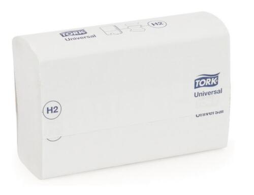 Tork 2-ply paper towels made from recycled tissue