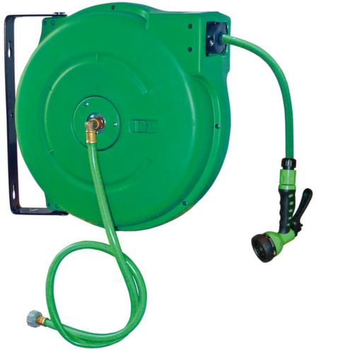 Hose reel with PVC hose