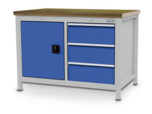 Bedrunka + Hirth Workbench with frame in many colors and different tops