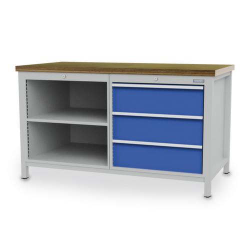 Bedrunka + Hirth Workbench with frame in many colors and different tops