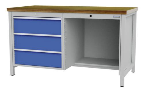 Bedrunka + Hirth Workbench with frame in many colors and different tops