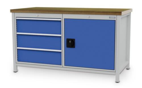 Bedrunka + Hirth Workbench with frame in many colors and different tops