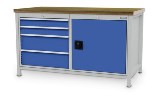 Bedrunka + Hirth Workbench with frame in many colors and different tops